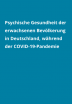 Psychische Gesundheit der erwachsenen Bevölkerung in Deutschland während der COVID-19-Pandemie