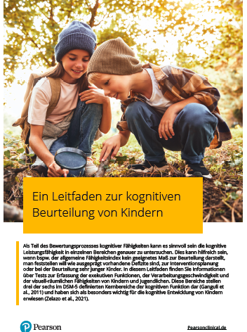 Ein Leitfaden zur kognitiven Beurteilung von Kindern