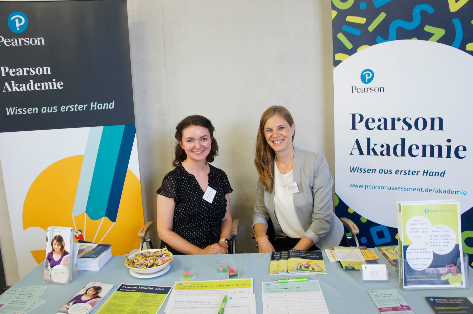 Stand der Pearson Akademie auf der Pearson Xchange 2019